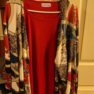 Women’s 2X Southern Charm tunic and duster top